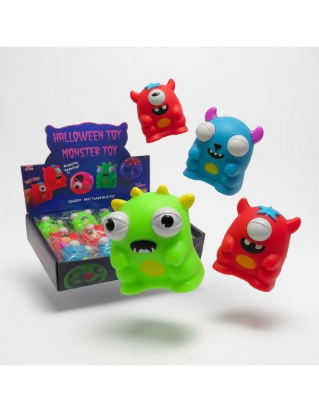 Soft Rubber Squinting Monsters (12pcs)