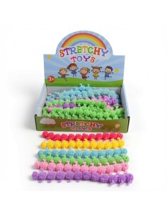 Soft Rubber Caterpillars Stretchy Toys (50Pcs)