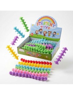 Soft Rubber Caterpillars Stretchy Toys (50Pcs) 2