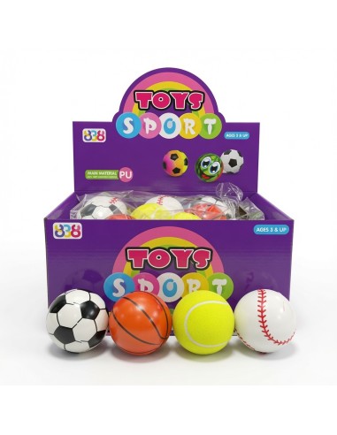 7.6cm PU Ball (24Pcs)