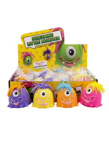 Squishy Flour Pulling Hair Monsters (12pcs)