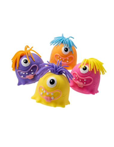 Squishy Flour Pulling Hair Monsters (12pcs)