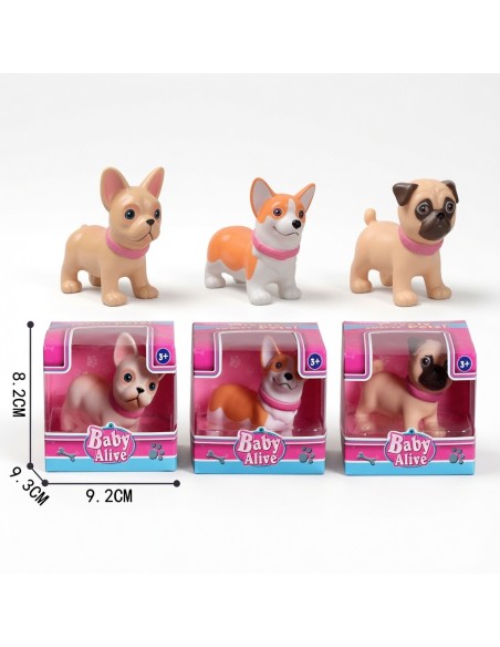 Vinyl Cartoon Dog With BB Whistle