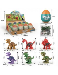 Eggs Pullback Cute Dinosaur Car (12pcs) 2