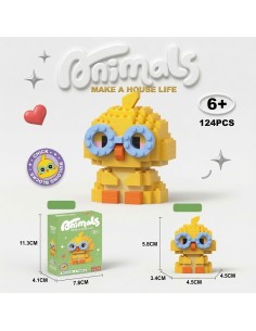 Chicken Building Blocks 124pcs