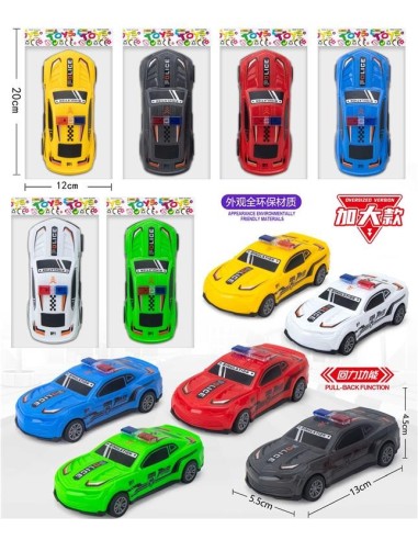 Pullback Police Cars