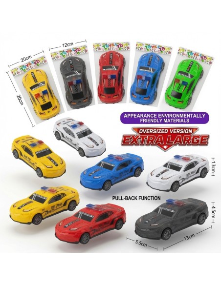 Pullback Police Cars