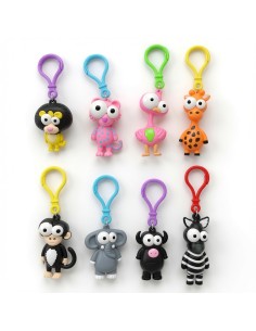 Pop-eyed Animal Keychain 2