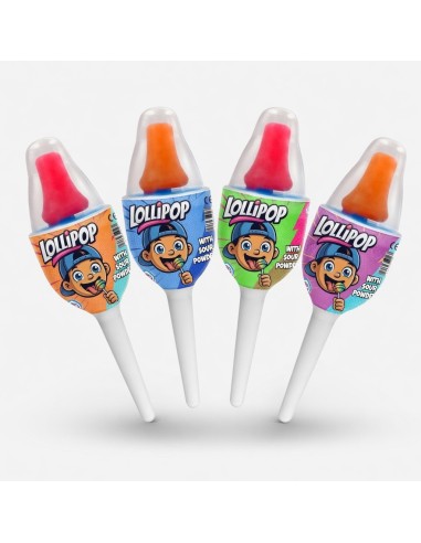 Sour Powder Stick Lollipop