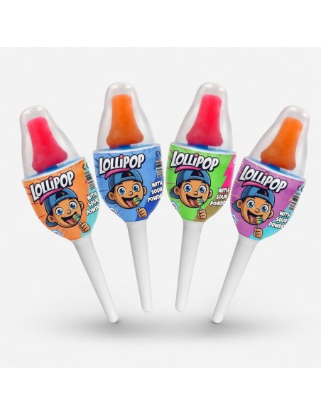 Sour Powder Stick Lollipop