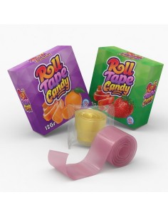 Roll Tape Candy ( Strawberry & Orange )
