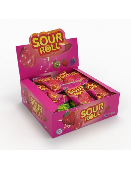 Sour Roll Strawberry