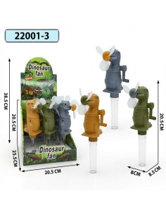 Dinosaur Hand-Crank Fan