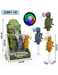 Light Dinosaur Hand-Crank