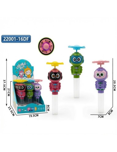 Hand-Crank Light Robot