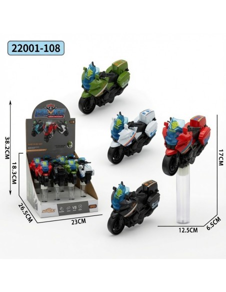 Inertial Police Motorcycle