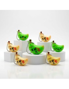 Banana Green Keychain