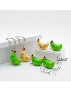 Banana Green Keychain 2