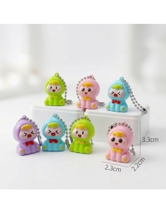 Cartoon Doll Keychain 2
