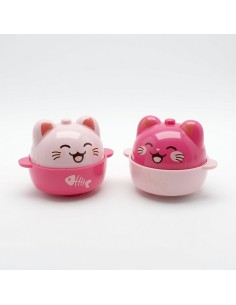 Pink Chubby Small Clay Pot