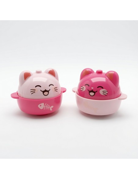 Pink Chubby Small Clay Pot