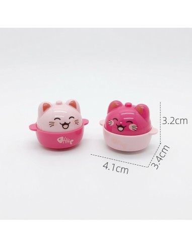 Pink Chubby Small Clay Pot
