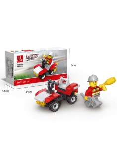 Fire Engine Puzzle Building Blocks 46pcs