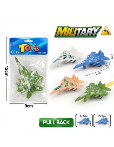 Solid Color Pullback Fighter
