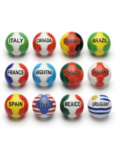 7.6cm PU Balls Countries