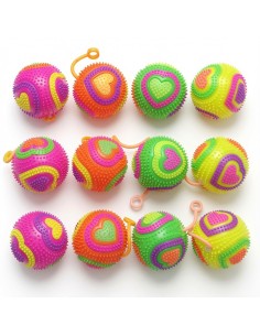 7.5cm Flashing Heart Ball