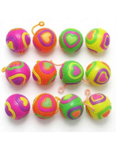 7.5cm Flashing Heart Ball