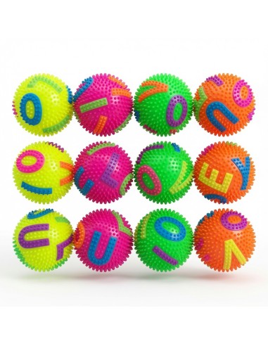 7.5cm Flashing Letter Ball