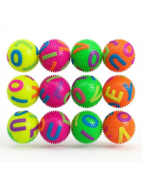 7.5cm Flashing Letter Ball