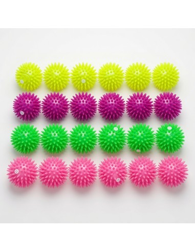 6.5cm Flashing Solid Color Spiky Ball