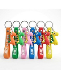 Dinosaur With Keychain