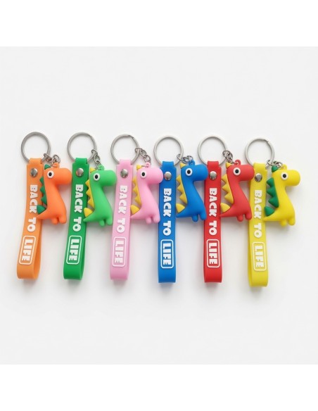 Dinosaur With Keychain