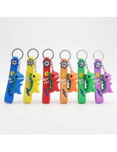 Dinosaur With Keychain 2