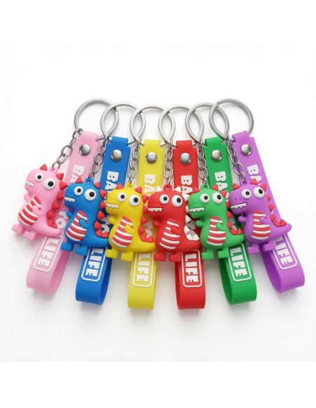 Dinosaur With Keychain