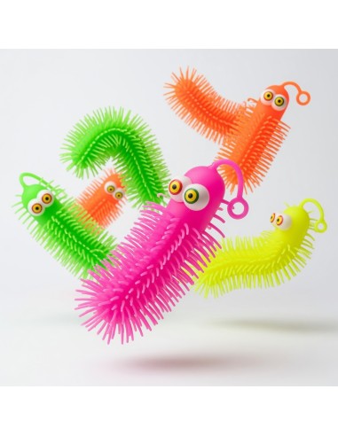 17cm Flash Eyes Popped Out Caterpillars (12Pcs)