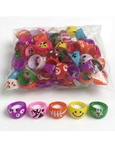 Colorful Acrylic Rings