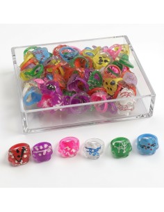 Colorful Acrylic Rings
