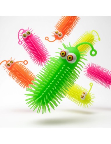 17cm Flash Eyes Popped Out Caterpillars (12Pcs)