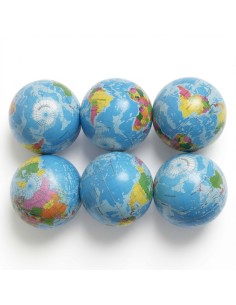 10cm PU Balls Globe