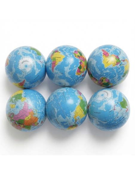 10cm PU Balls Globe