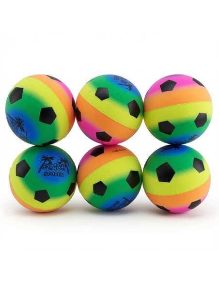 10cm PU Balls Coloured Football