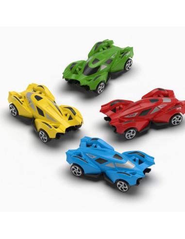 Solid Color Coating Pullback Car