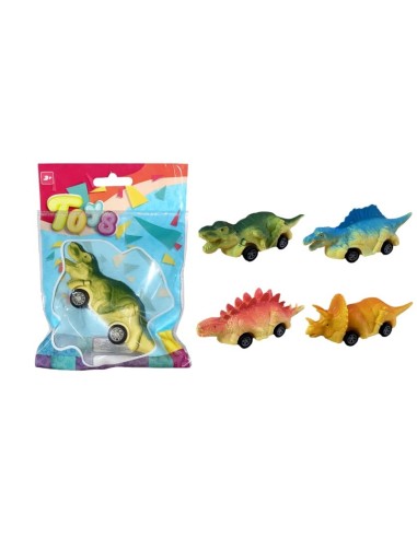 Pullback Dinosaur Car