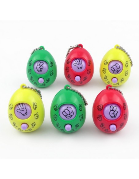 Finger-Guessing Game With Keychain