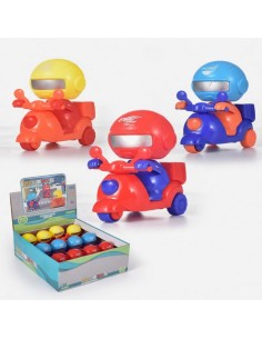 Solid Color Inertia Delivery Tricycles (12pcs)