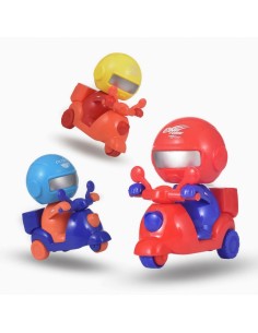 Solid Color Inertia Delivery Tricycles (12pcs) 2